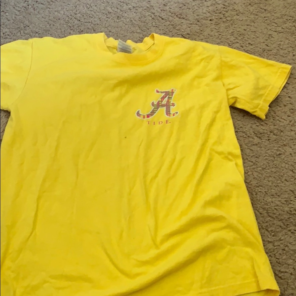Yellow Alabama shirt